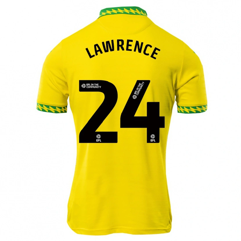 Danxen Heren Rachel Lawrence #24 Wit Groen Thuisshirt Thuistenue 2025/26 T-Shirt België