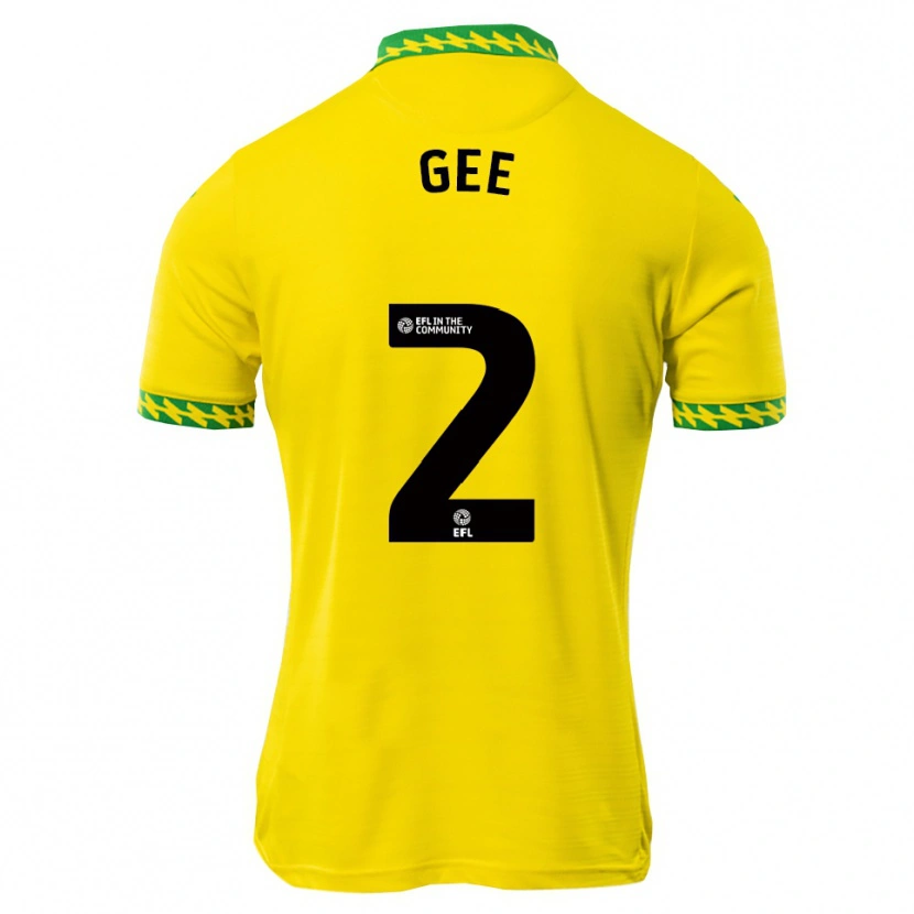 Danxen Heren Billy Gee #2 Wit Groen Thuisshirt Thuistenue 2025/26 T-Shirt België