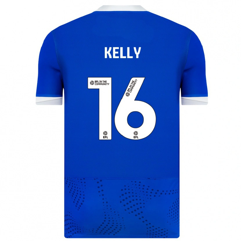 Danxen Heren Liam Kelly #16 Blauw Wit Thuisshirt Thuistenue 2025/26 T-Shirt België