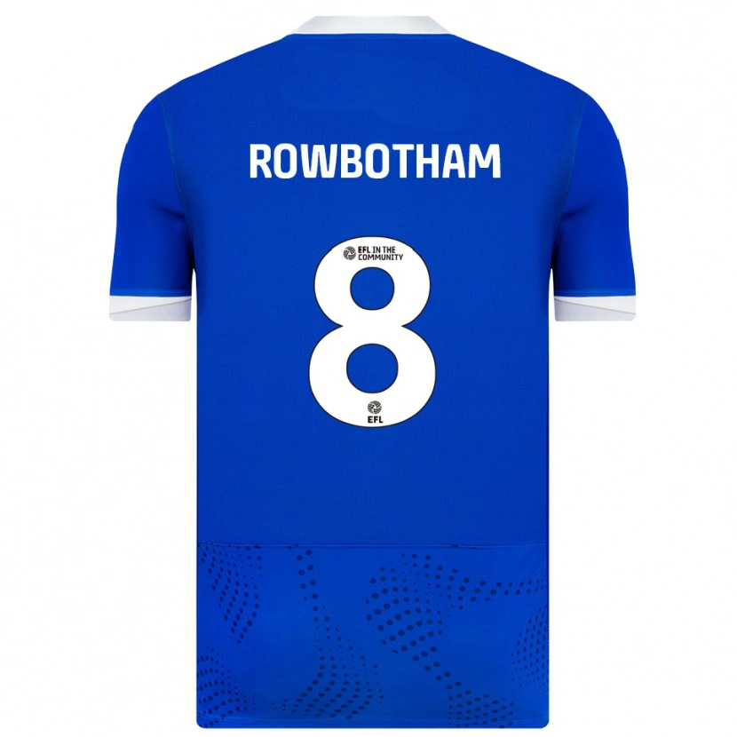 Danxen Heren Ava Rowbotham #8 Blauw Wit Thuisshirt Thuistenue 2025/26 T-Shirt België