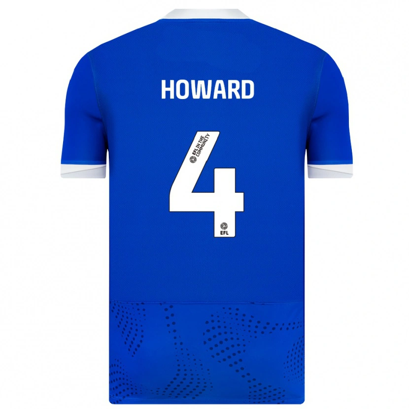 Danxen Heren Cody Howard #4 Blauw Wit Thuisshirt Thuistenue 2025/26 T-Shirt België