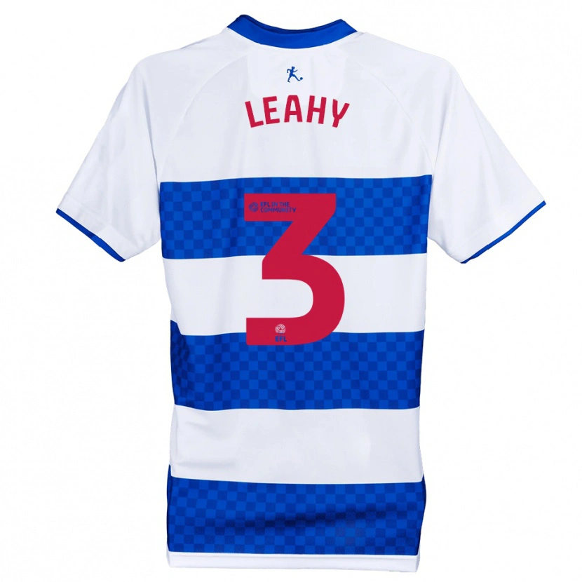 Danxen Heren Jake Leahy #3 Blauw Wit Thuisshirt Thuistenue 2025/26 T-Shirt België
