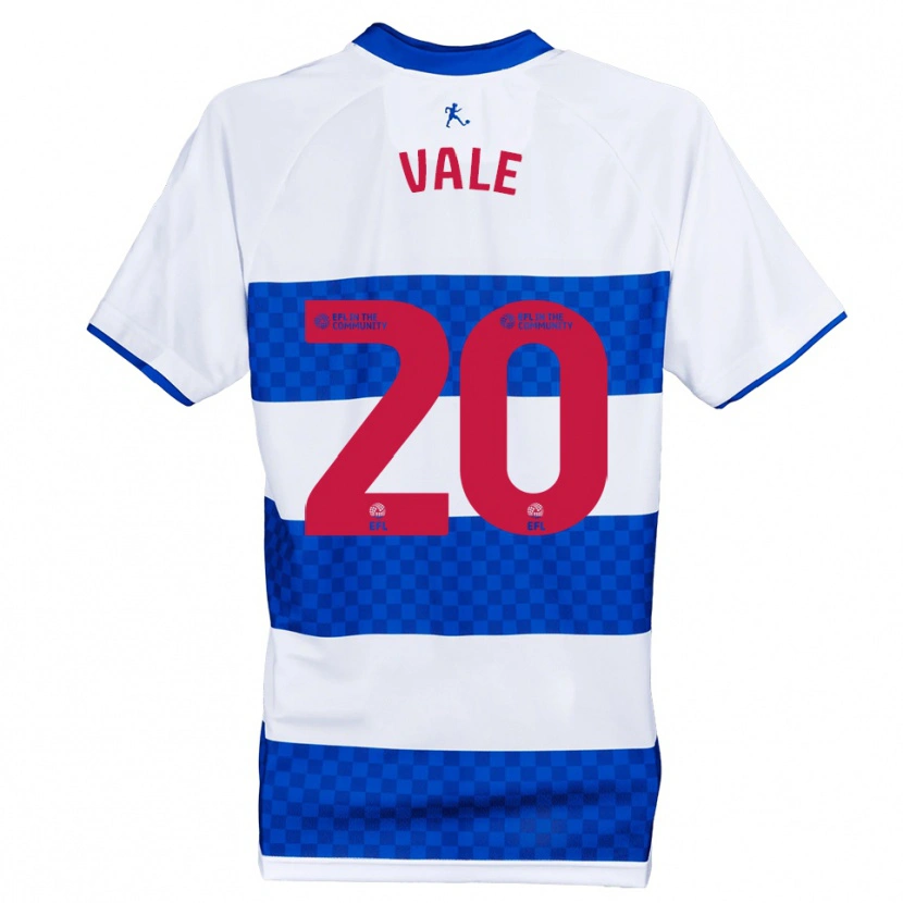 Danxen Heren Harvey Vale #20 Blauw Wit Thuisshirt Thuistenue 2025/26 T-Shirt België