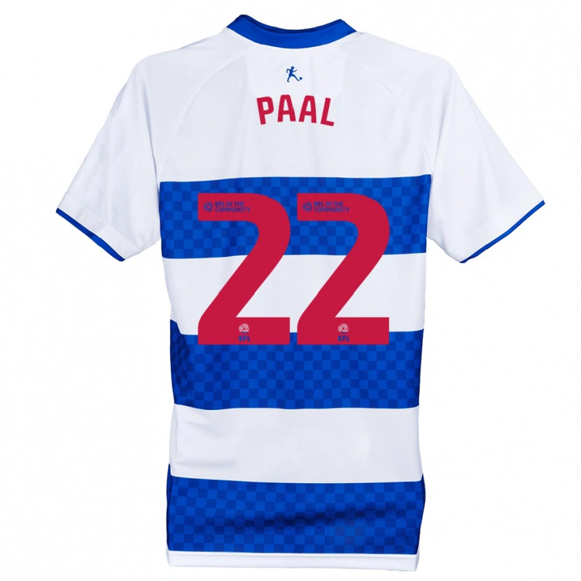 Danxen Heren Kenneth Paal #22 Blauw Wit Thuisshirt Thuistenue 2025/26 T-Shirt België