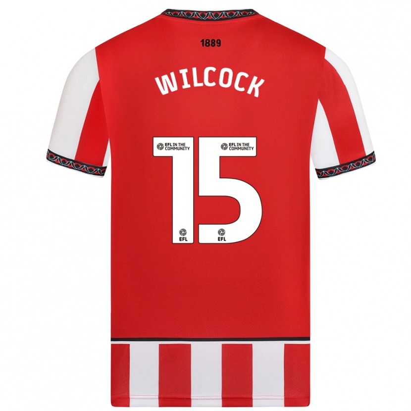 Danxen Heren Tamara Wilcock #15 Rood Wit Thuisshirt Thuistenue 2025/26 T-Shirt België