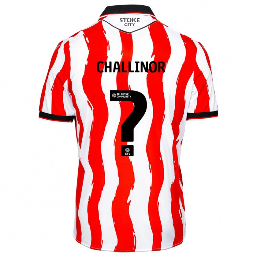 Danxen Heren Oliver Challinor #0 Wit Rood Thuisshirt Thuistenue 2025/26 T-Shirt België