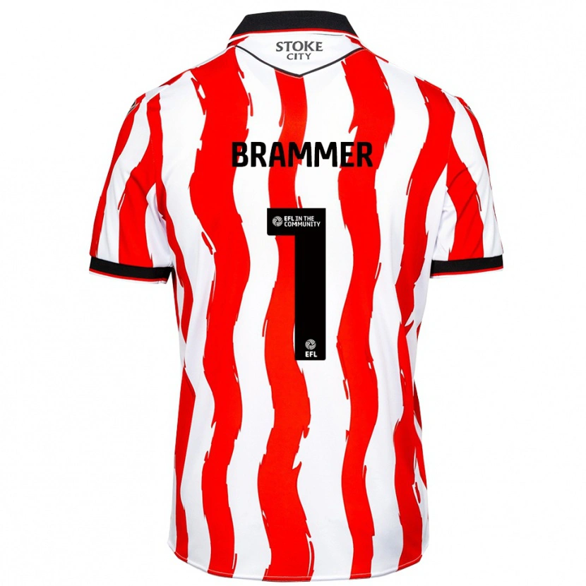 Danxen Heren Ruben Brammer #1 Wit Rood Thuisshirt Thuistenue 2025/26 T-Shirt België