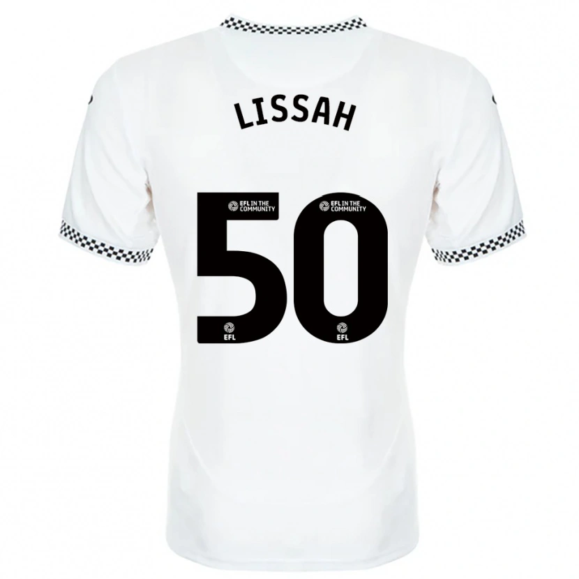 Danxen Heren Filip Lissah #50 Wit Oranje Thuisshirt Thuistenue 2025/26 T-Shirt België