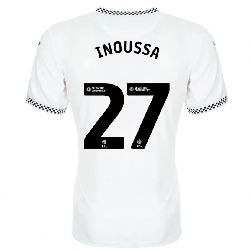 Danxen Heren Zeidane Inoussa #27 Wit Oranje Thuisshirt Thuistenue 2025/26 T-Shirt België