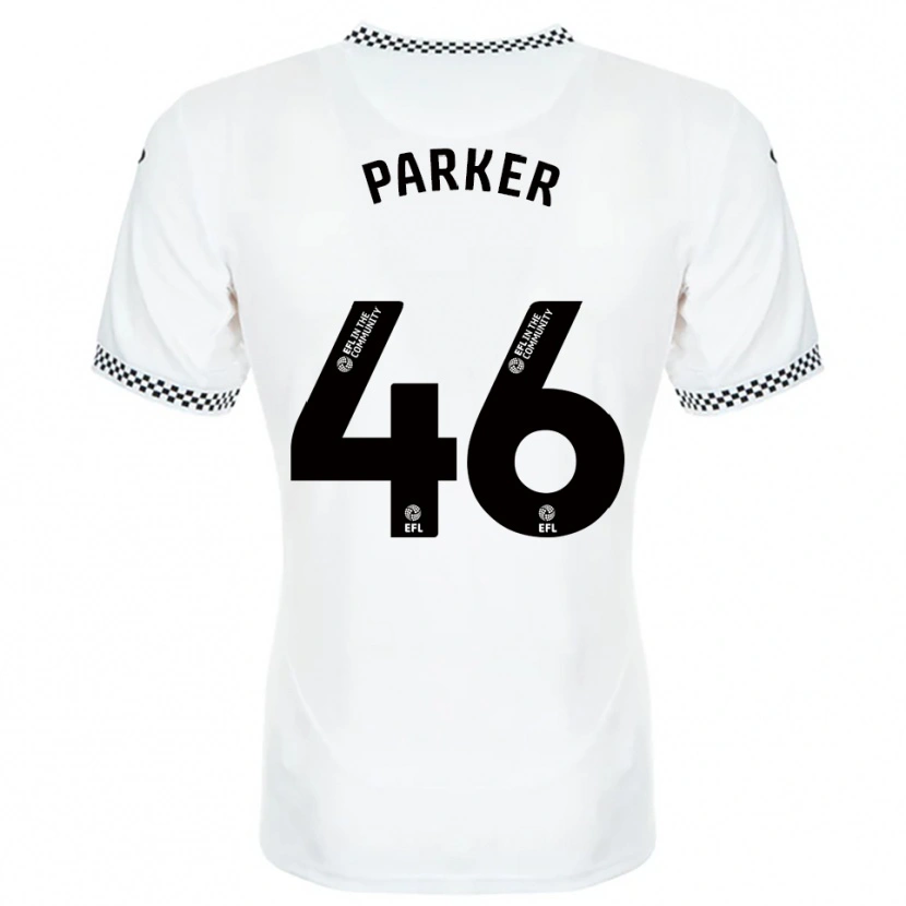 Danxen Heren Arthur Parker #46 Wit Oranje Thuisshirt Thuistenue 2025/26 T-Shirt België