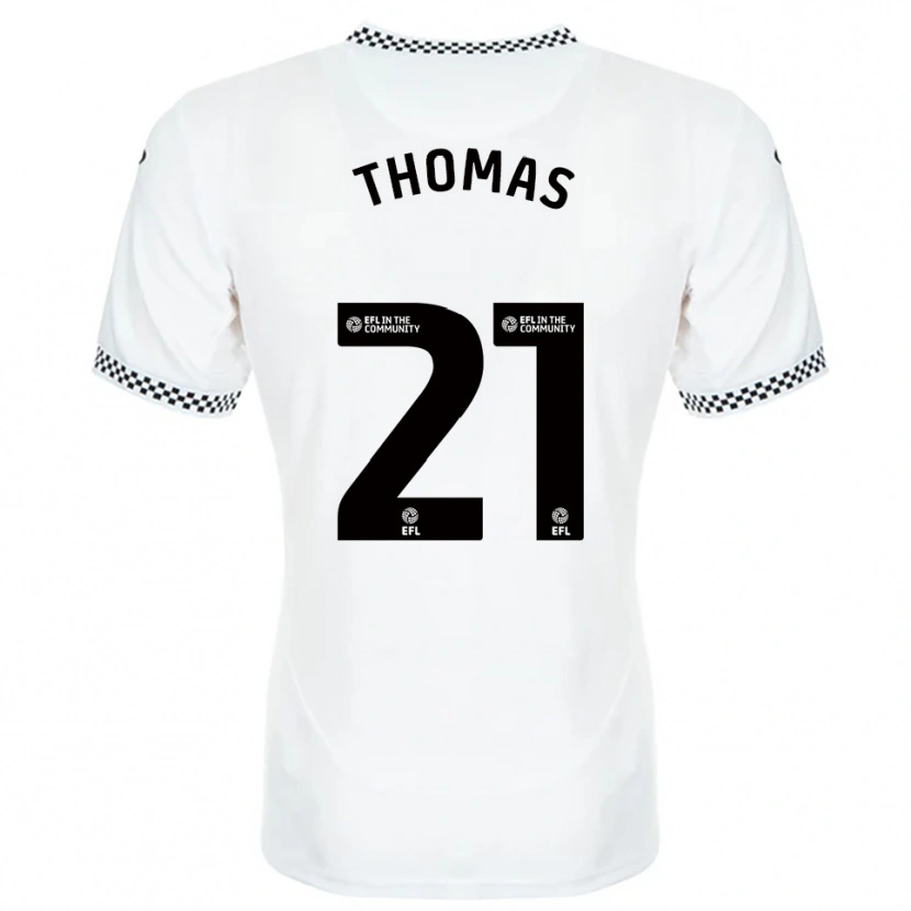 Danxen Heren Emily Thomas #21 Wit Oranje Thuisshirt Thuistenue 2025/26 T-Shirt België