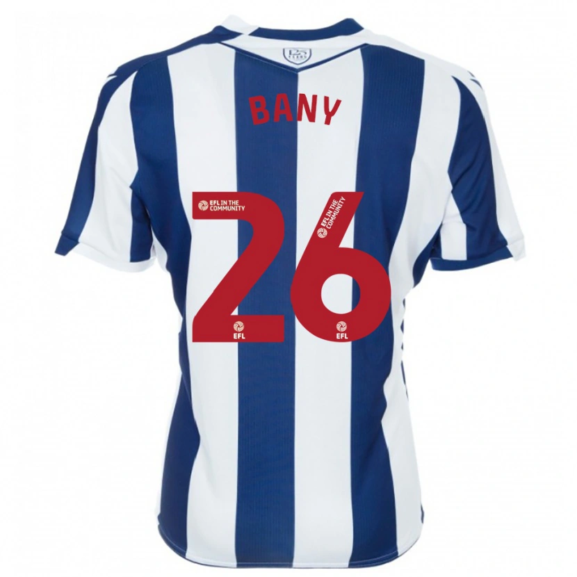 Danxen Heren Tammer Bany #26 Marine Wit Thuisshirt Thuistenue 2025/26 T-Shirt België