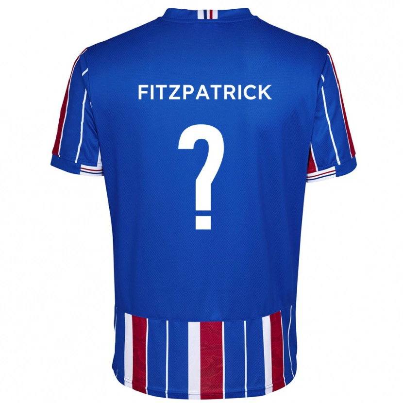 Danxen Heren Aran Fitzpatrick #0 Blauw Rood Wit Thuisshirt Thuistenue 2025/26 T-Shirt België
