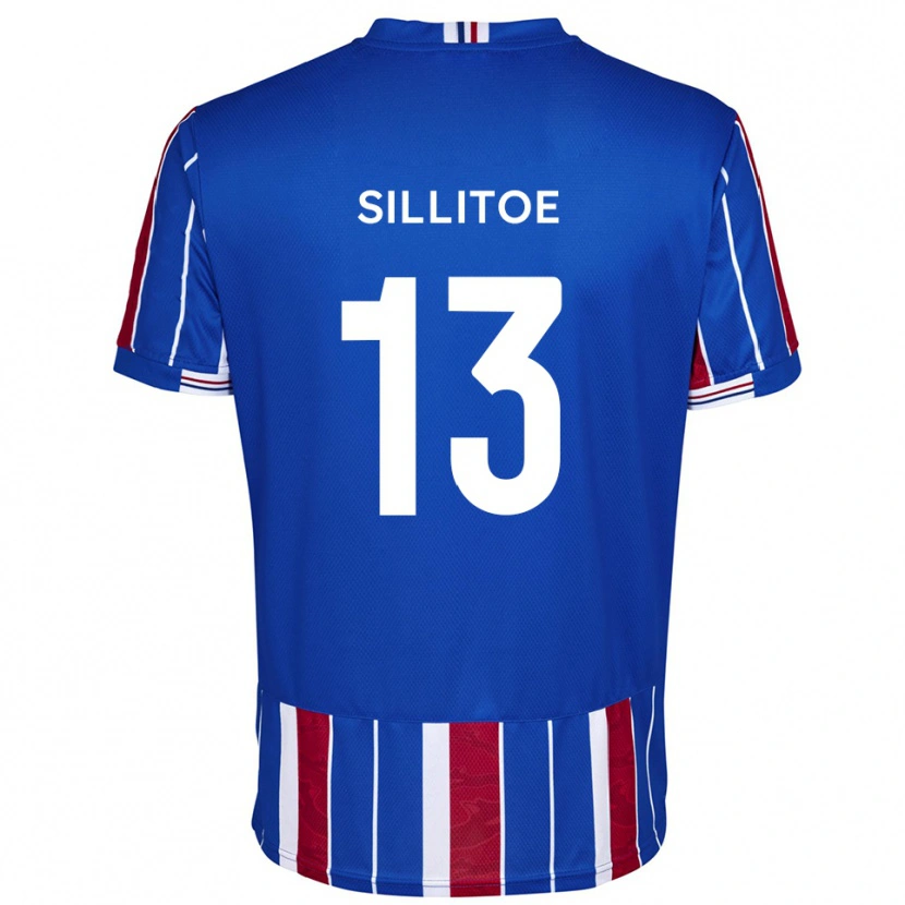 Danxen Heren Casey Sillitoe #13 Blauw Rood Wit Thuisshirt Thuistenue 2025/26 T-Shirt België