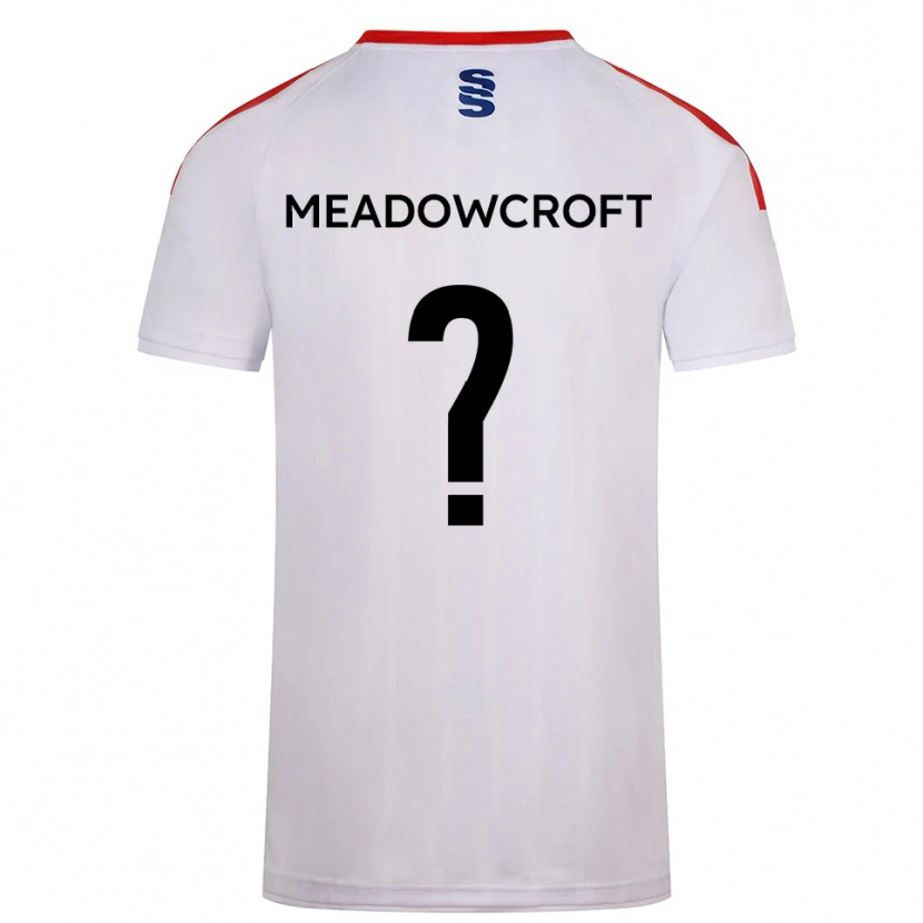 Danxen Heren Cullen Meadowcroft #0 Wit Marine Thuisshirt Thuistenue 2025/26 T-Shirt België