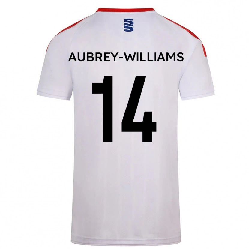 Danxen Heren Harrison Aubrey-Williams #14 Wit Marine Thuisshirt Thuistenue 2025/26 T-Shirt België