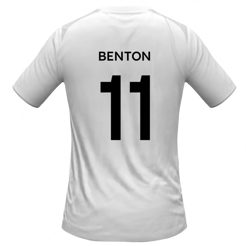 Danxen Heren Jon Benton #11 Wit Grijs Thuisshirt Thuistenue 2025/26 T-Shirt België