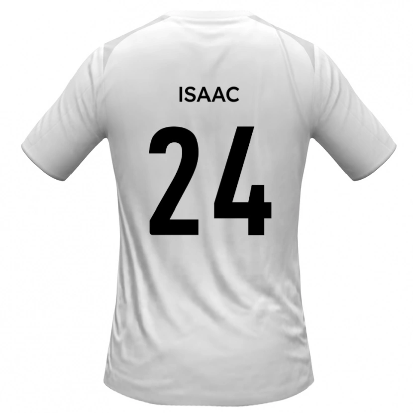 Danxen Heren Daniel Isaac #24 Wit Grijs Thuisshirt Thuistenue 2025/26 T-Shirt België