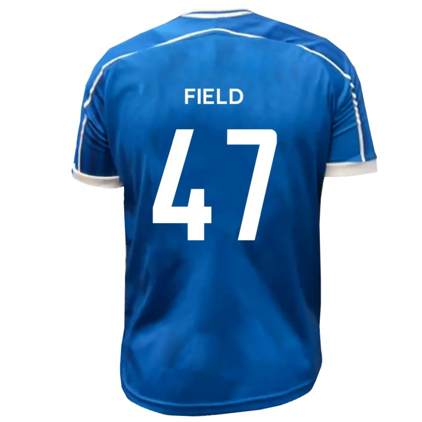 Danxen Heren Tyler Field #47 Blauw Wit Thuisshirt Thuistenue 2025/26 T-Shirt België