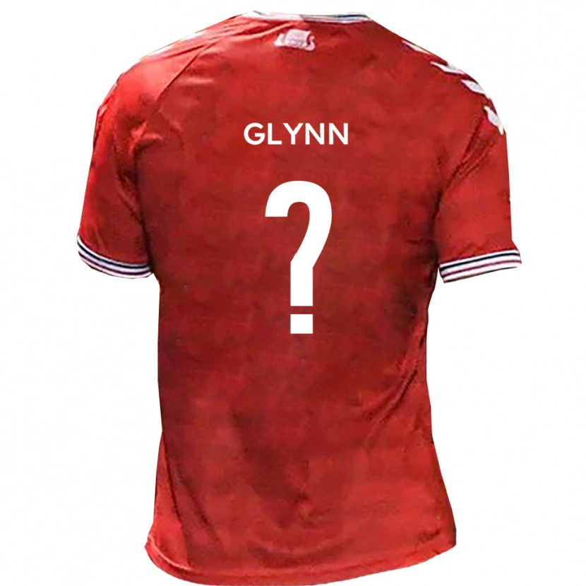 Danxen Heren Alex Glynn #0 Rood Wit Thuisshirt Thuistenue 2025/26 T-Shirt België