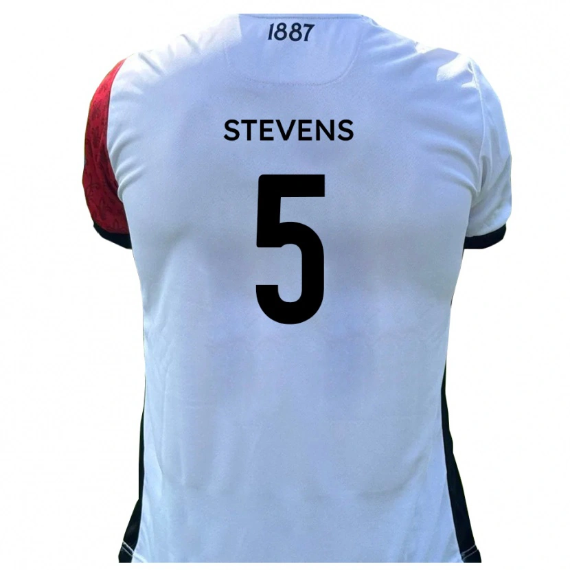 Danxen Heren Harrison Stevens #5 Rood Wit Thuisshirt Thuistenue 2025/26 T-Shirt België
