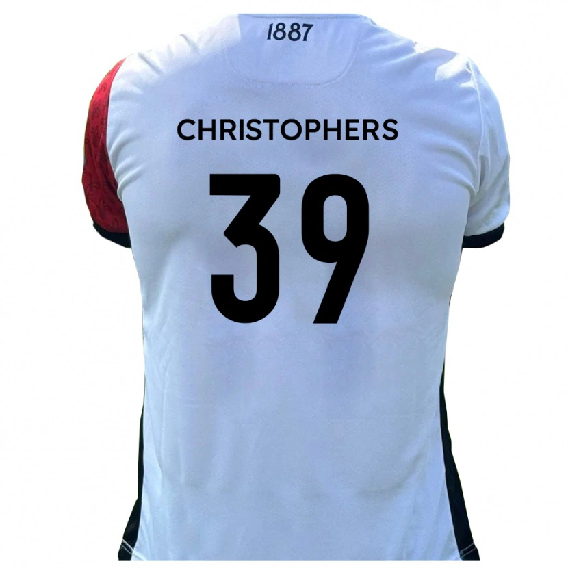 Danxen Heren Leo Christophers #39 Rood Wit Thuisshirt Thuistenue 2025/26 T-Shirt België