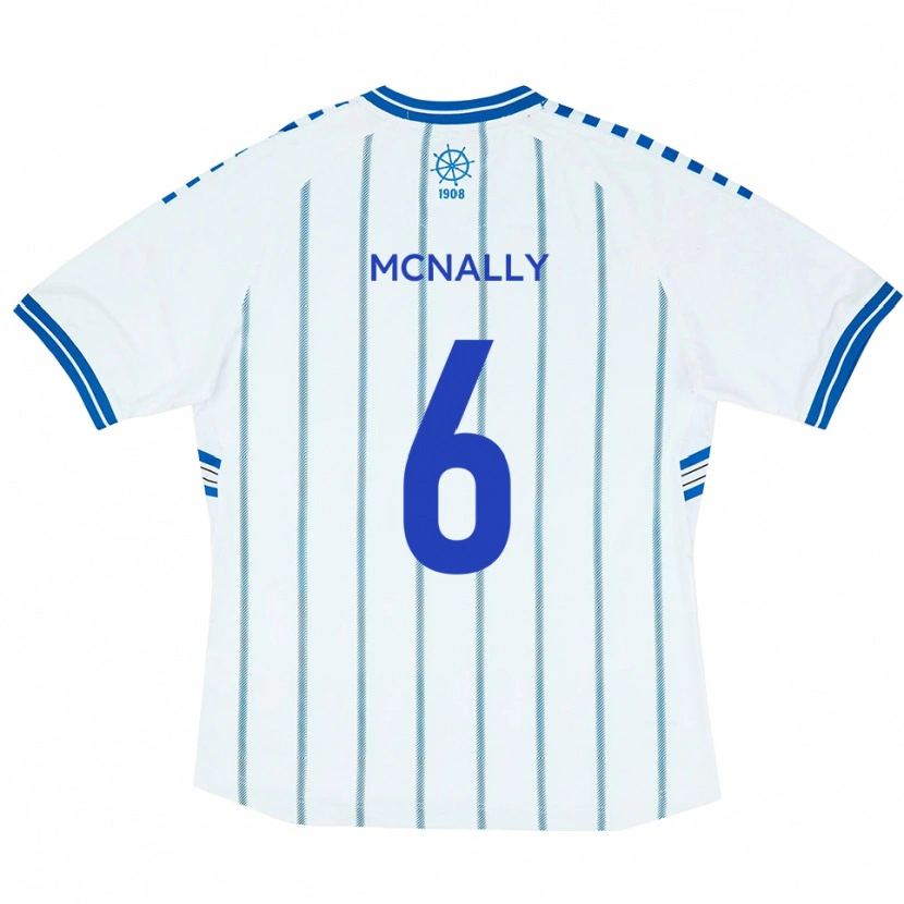 Danxen Heren Reiss Mcnally #6 Wit Blauw Thuisshirt Thuistenue 2025/26 T-Shirt België