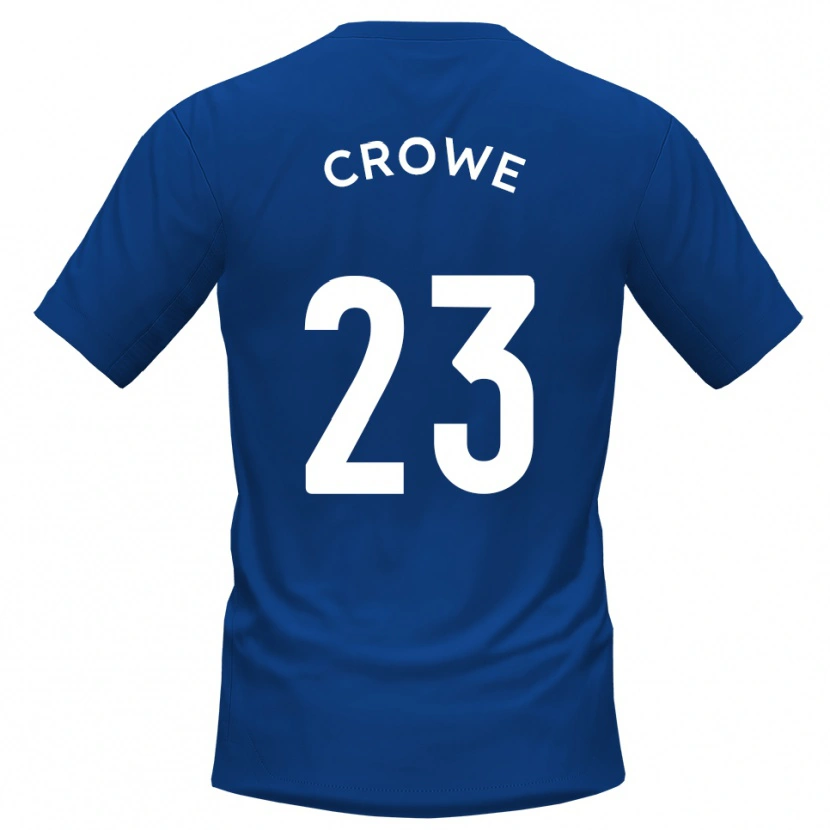 Danxen Heren Dylan Crowe #23 Blauw Wit Thuisshirt Thuistenue 2025/26 T-Shirt België