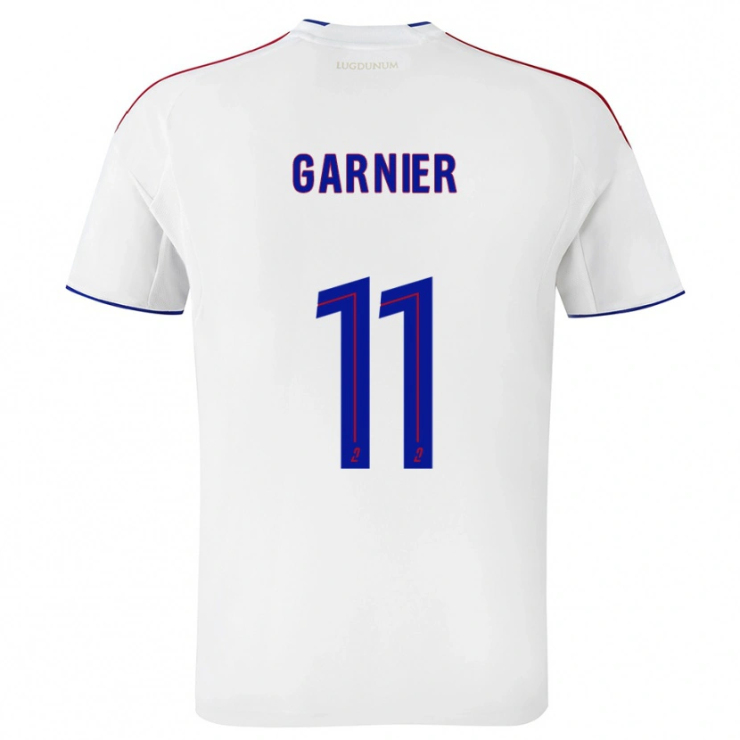 Danxen Heren Erawan Garnier #11 Wit Rood Thuisshirt Thuistenue 2025/26 T-Shirt België