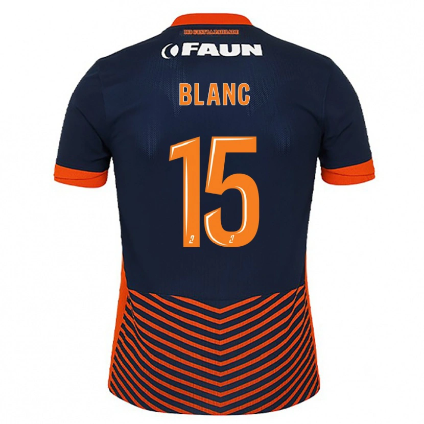 Danxen Heren Cyrielle Blanc #15 Middernachtblauw Oranje Thuisshirt Thuistenue 2025/26 T-Shirt België