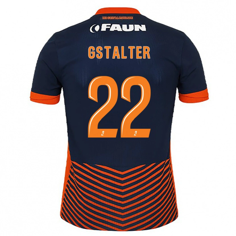 Danxen Heren Lola Gstalter #22 Middernachtblauw Oranje Thuisshirt Thuistenue 2025/26 T-Shirt België
