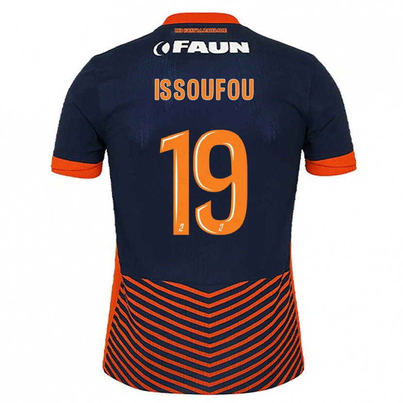 Danxen Heren Yanis Issoufou #19 Middernachtblauw Oranje Thuisshirt Thuistenue 2025/26 T-Shirt België