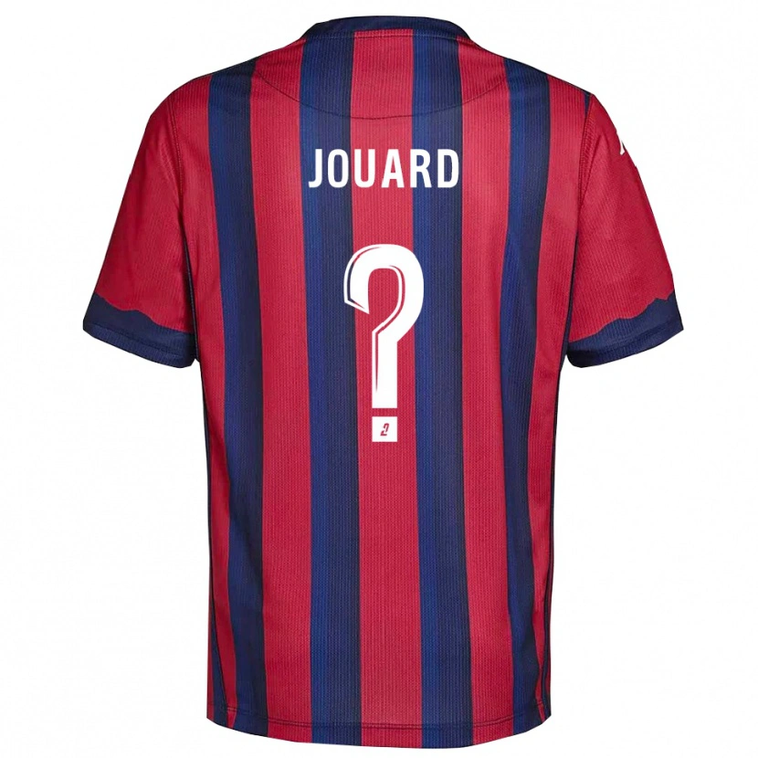 Danxen Heren Dylan Jouard #0 Bourgondisch Marine Thuisshirt Thuistenue 2025/26 T-Shirt België
