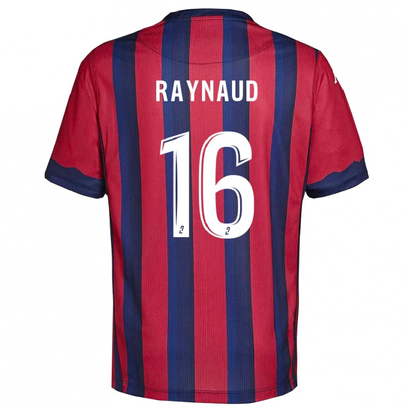 Danxen Heren Joan Raynaud #16 Bourgondisch Marine Thuisshirt Thuistenue 2025/26 T-Shirt België
