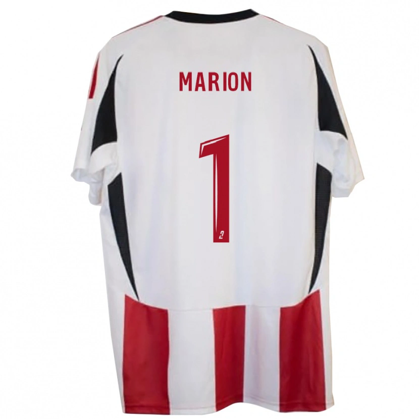 Danxen Heren Elyot Marion #1 Rood Blauw Thuisshirt Thuistenue 2025/26 T-Shirt België