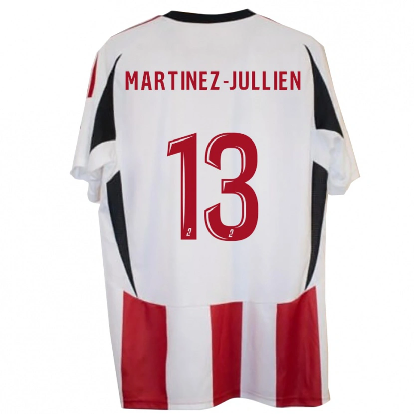 Danxen Heren Owen Martinez-Jullien #13 Rood Blauw Thuisshirt Thuistenue 2025/26 T-Shirt België