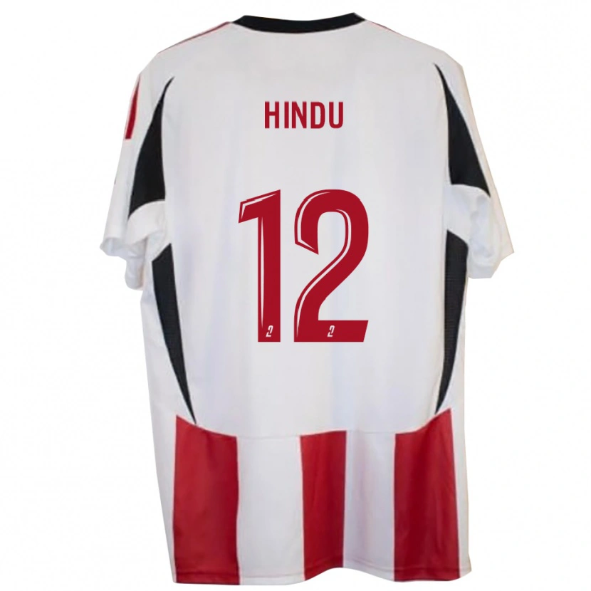 Danxen Heren Fharel Hindu #12 Rood Blauw Thuisshirt Thuistenue 2025/26 T-Shirt België
