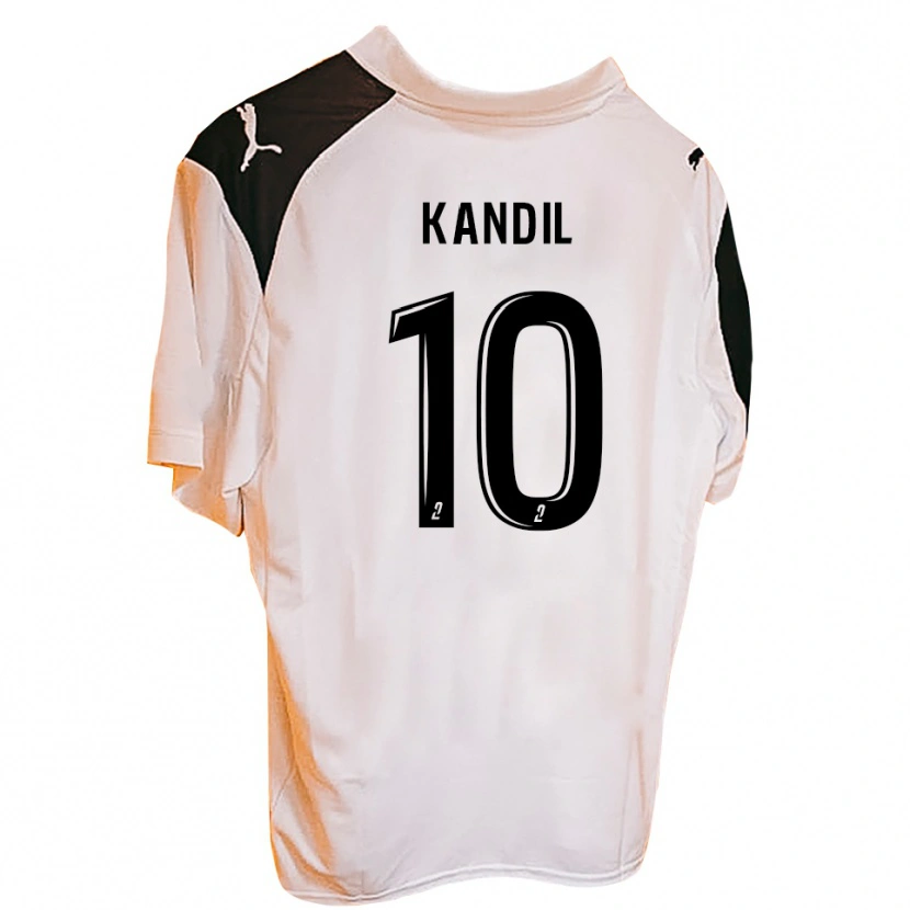 Danxen Heren Nordine Kandil #10 Zwart Wit Thuisshirt Thuistenue 2025/26 T-Shirt België
