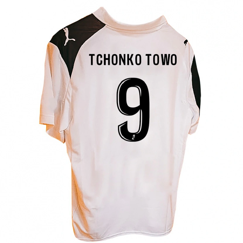 Danxen Heren Lindjeck Tchonko Towo #9 Zwart Wit Thuisshirt Thuistenue 2025/26 T-Shirt België
