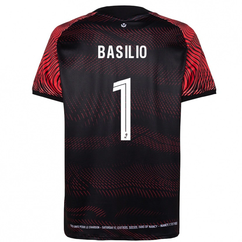 Danxen Heren Enzo Basilio #1 Wit Rood Thuisshirt Thuistenue 2025/26 T-Shirt België