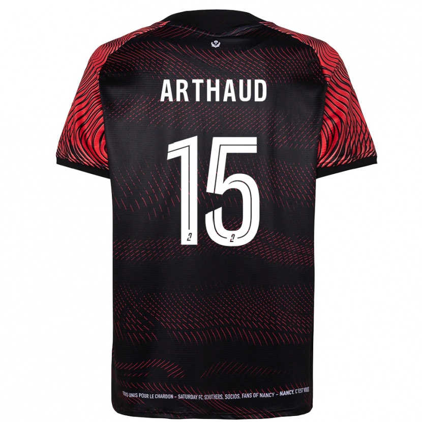 Danxen Heren Isaac Arthaud #15 Wit Rood Thuisshirt Thuistenue 2025/26 T-Shirt België