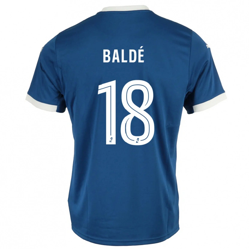 Danxen Heren Thierno Baldé #18 Blauw Wit Thuisshirt Thuistenue 2025/26 T-Shirt België