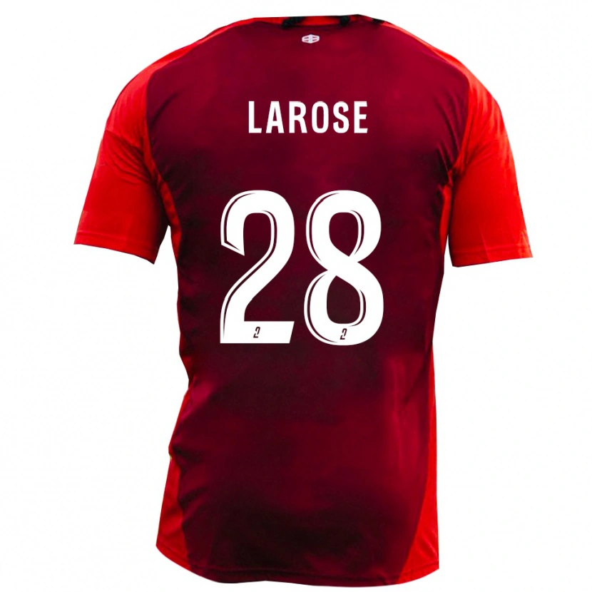 Danxen Heren Antoine Larose #28 Rood Bourgondië Thuisshirt Thuistenue 2025/26 T-Shirt België