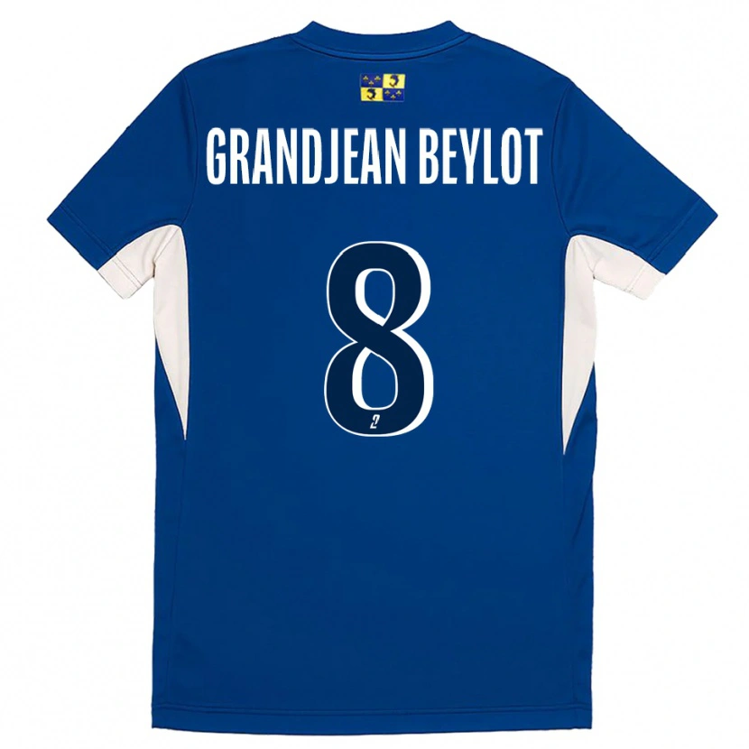 Danxen Heren Louise Grandjean Beylot #8 Blauw Marine Thuisshirt Thuistenue 2025/26 T-Shirt België
