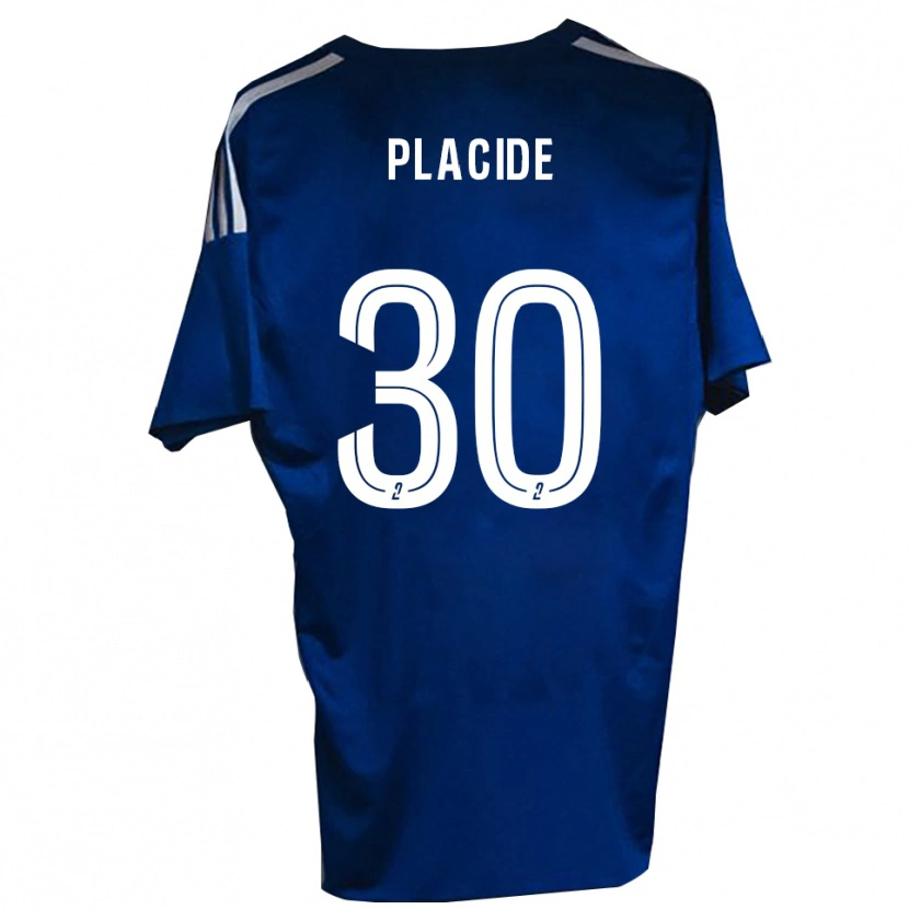 Danxen Heren Johny Placide #30 Blauw Wit Thuisshirt Thuistenue 2025/26 T-Shirt België
