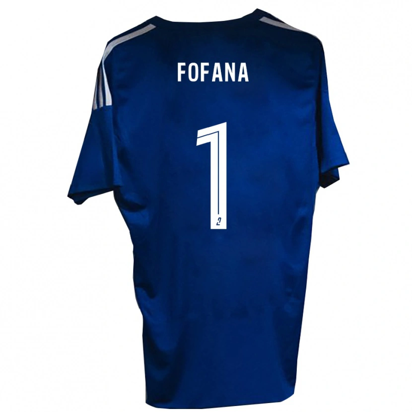 Danxen Heren Cheik Fofana #1 Blauw Wit Thuisshirt Thuistenue 2025/26 T-Shirt België