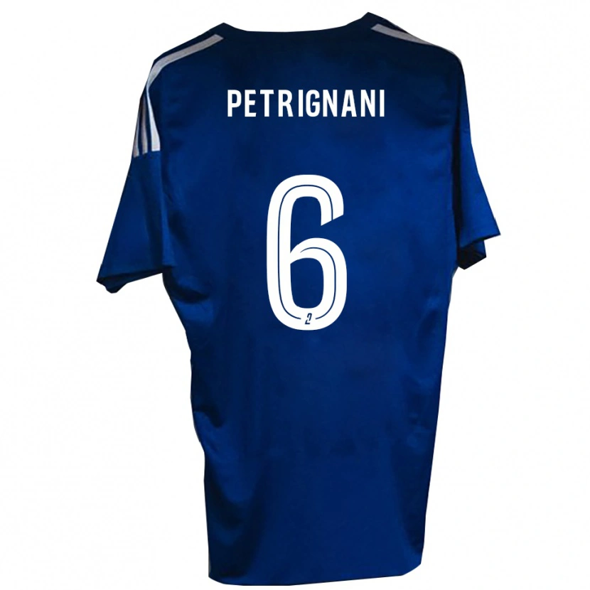 Danxen Heren Matteo Petrignani #6 Blauw Wit Thuisshirt Thuistenue 2025/26 T-Shirt België