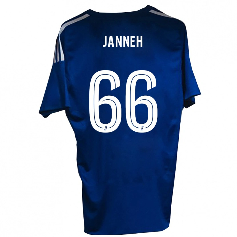 Danxen Heren Jocelyn Janneh #66 Blauw Wit Thuisshirt Thuistenue 2025/26 T-Shirt België