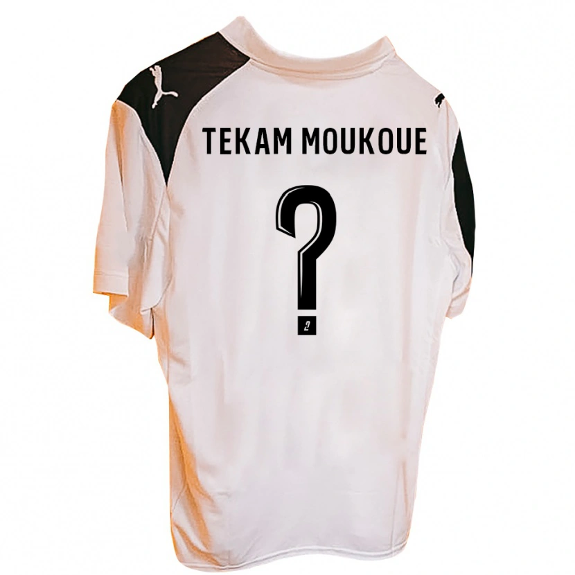 Danxen Heren Joachim Tekam Moukoue #0 Oranje Zwart Thuisshirt Thuistenue 2025/26 T-Shirt België