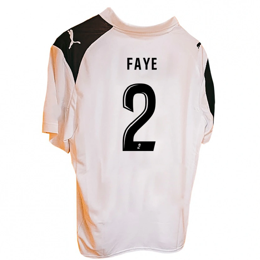 Danxen Heren Bilal Faye #2 Oranje Zwart Thuisshirt Thuistenue 2025/26 T-Shirt België